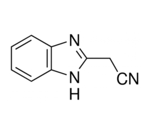 2-Бензимидазолаацетонитрил, 99%, Alfa Aesar, 50 г