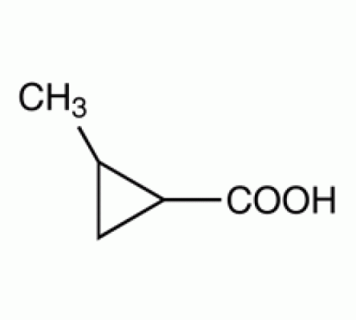 2-Метилциклопропанкарбоновая кислота, цис + транс, 97%, Alfa Aesar, 10 г
