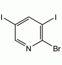 2-Бром-3, 5-дийодпиридин, 95%, Alfa Aesar, 250 мг