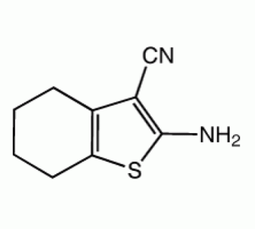 2-Амино-4,5,6,7-тетрагидро-бензо [b] тиофен-3-карбонитрил, 97%, Alfa Aesar, 1г