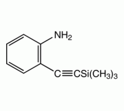 2 - [(триметилсилил) этинил] анилин, 97%, Alfa Aesar, 1г
