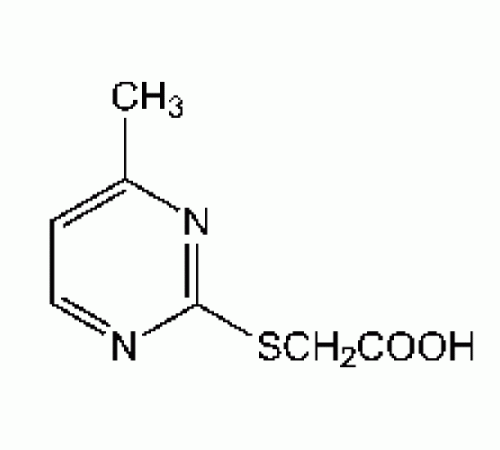 2-карбоксиметилтио-4-метилпиримидин, 98%, Alfa Aesar, 5 г