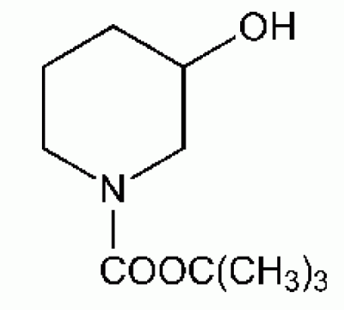 1-Вос-3-гидроксипиперидина, 97%, Alfa Aesar, 5 г