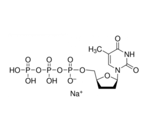 Раствор натриевой соли 3'-дезокситимидина 5'-трифосфата BioChemika, puriss. pa, для MALDI MS, 98,0% (ВЭЖХ) Sigma 42597