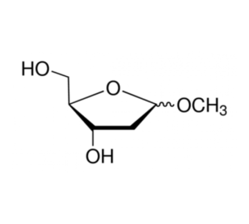 1-O-метил-2-дезокси-D-рибозу, 96%, Alfa Aesar, 5 г