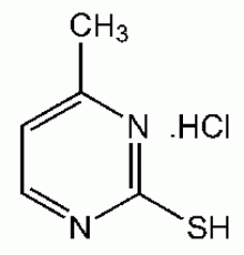 2-меркапто-4-метилпиримидина, 99%, Alfa Aesar, 25 г