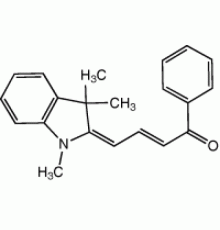 (2E, 4E) -1-фенил-4- (1,3,3-триметил-2-индолинилиден) -2-бутен-1-он, 95%, Alfa Aesar, 250 мг