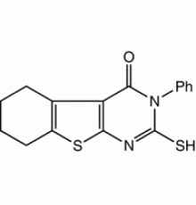 2-меркапто-3-фенил-5, 6,7,8-тетрагидро-бензо [b] тиено [2,3-D] пиримидин-4 (3H) -он, 96%, Alfa Aesar, 250 мг