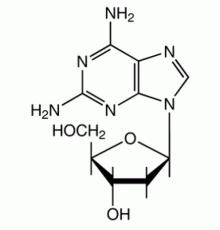 2-амино-2'-дезоксиаденозин, 99%, Alfa Aesar, 25 г